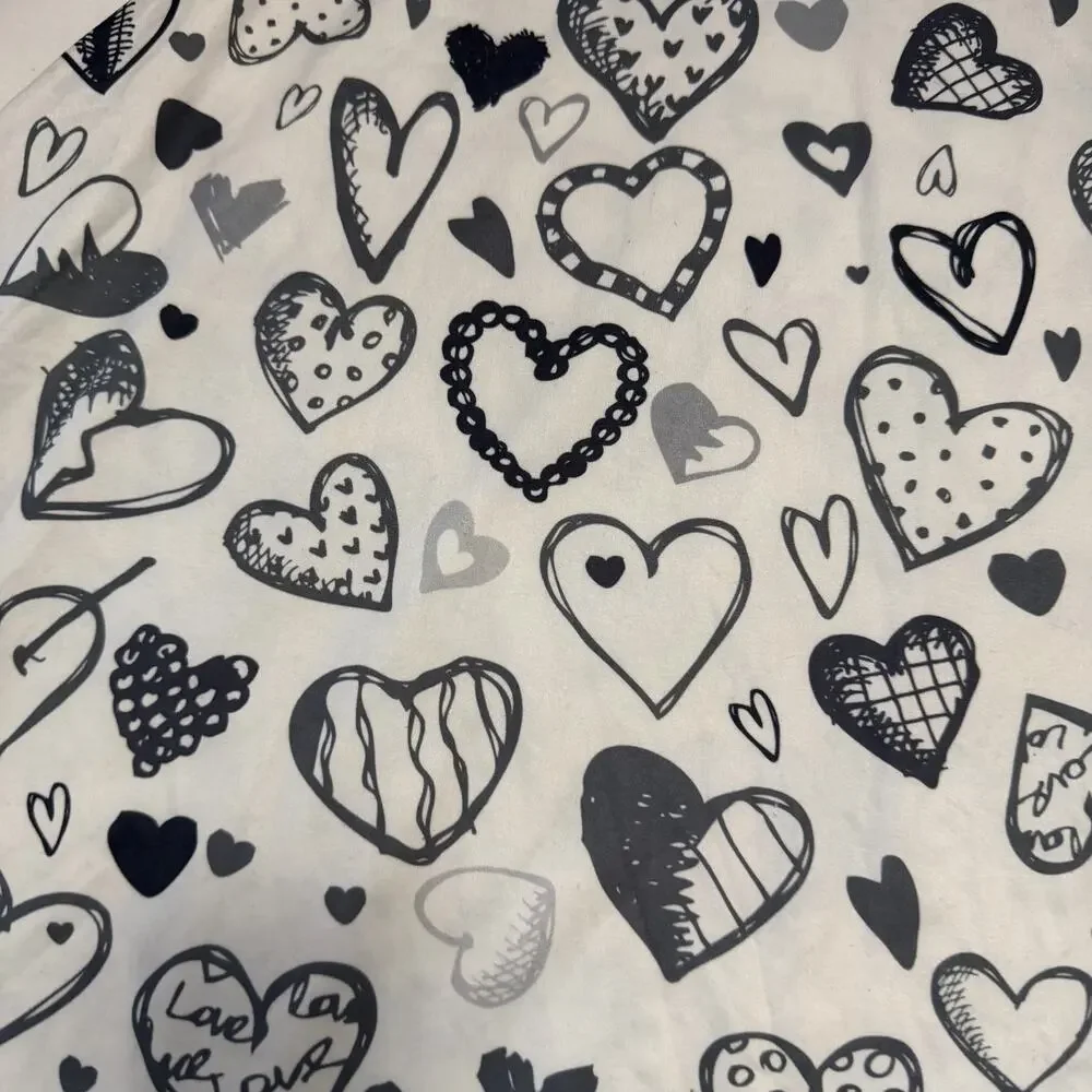 Nursing cover with hearts breastfeeding mama one size lightweight summer